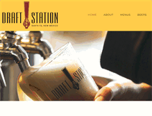 Tablet Screenshot of draft-station.com